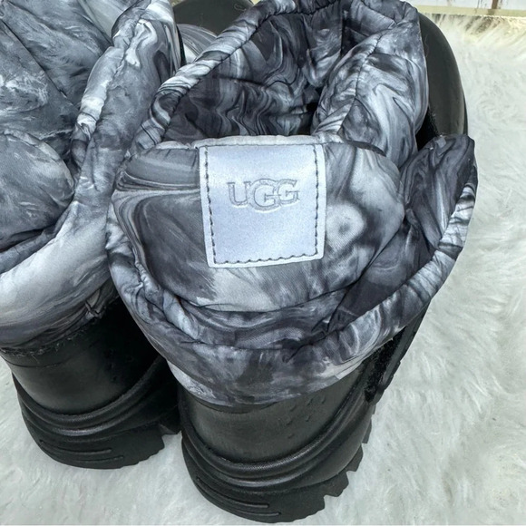 UGG Waterproof Yose Puff Marble Drytech Uggplush Boots - Picture 8 of 15
